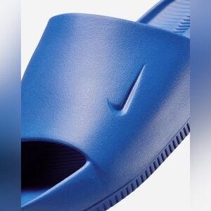 NIKE MENS Blue Slide Sandals